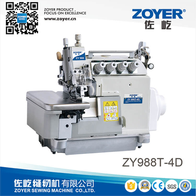 ZY988T-4D ZOYER EX Série 4-Fil Top et Bott Bas Souffler Machine à coudre