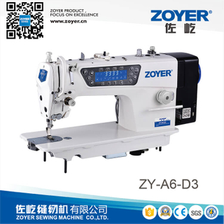 ZY-A6-D3 Zoyer parlant Direct Direct Direct Auto Tondeuse à haute vitesse Lockstitch Machine à coudre industrielle